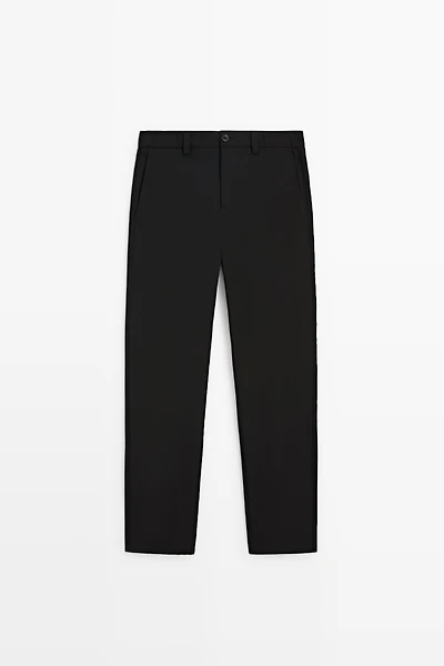 Regular-fit technical pants