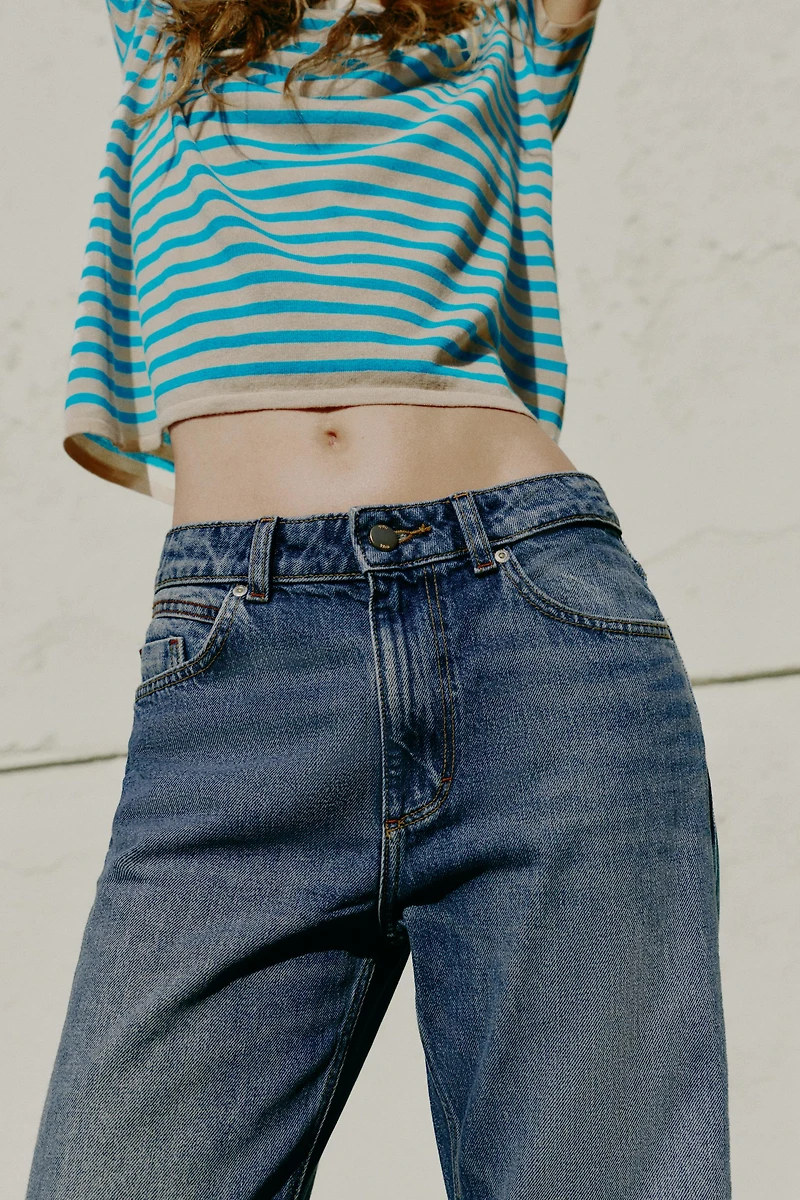 STRIPED KNIT TOP