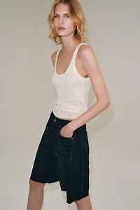 ZW COLLECTION RELAXED FIT MID-RISE DENIM SHORTS