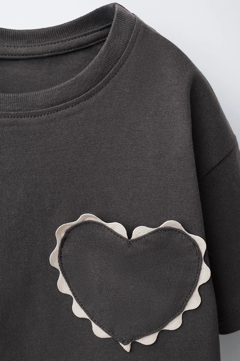 WAVY HEART T-SHIRT