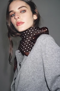 DOT PRINT SCARF