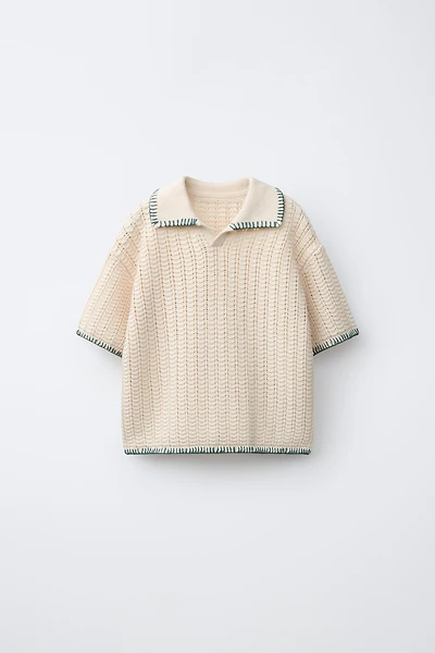 POLO EN MAILLE SURPIQÛRES