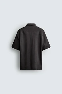 TEXTURED REGULAR FIT SHIRT
