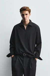 VISCOSE POLO SHIRT