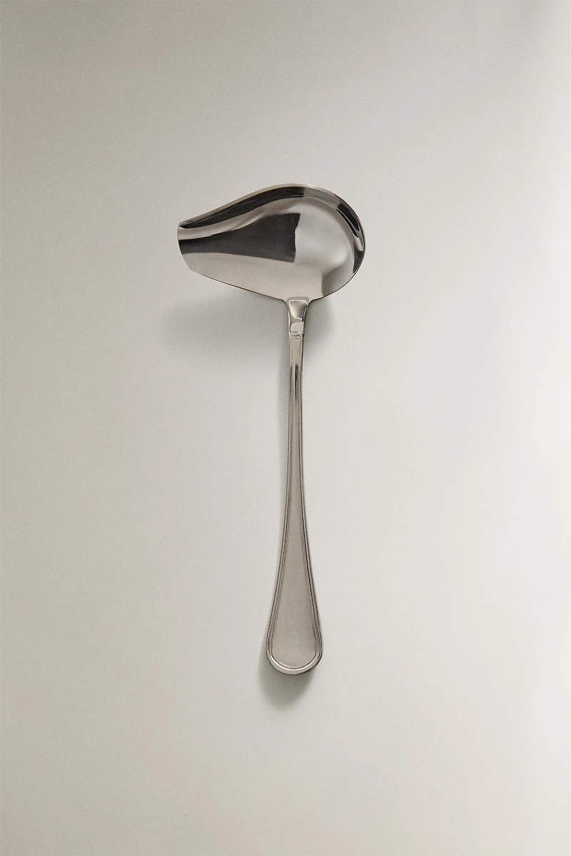 CUILLÈRE À SAUCE ACIER BRILLANT