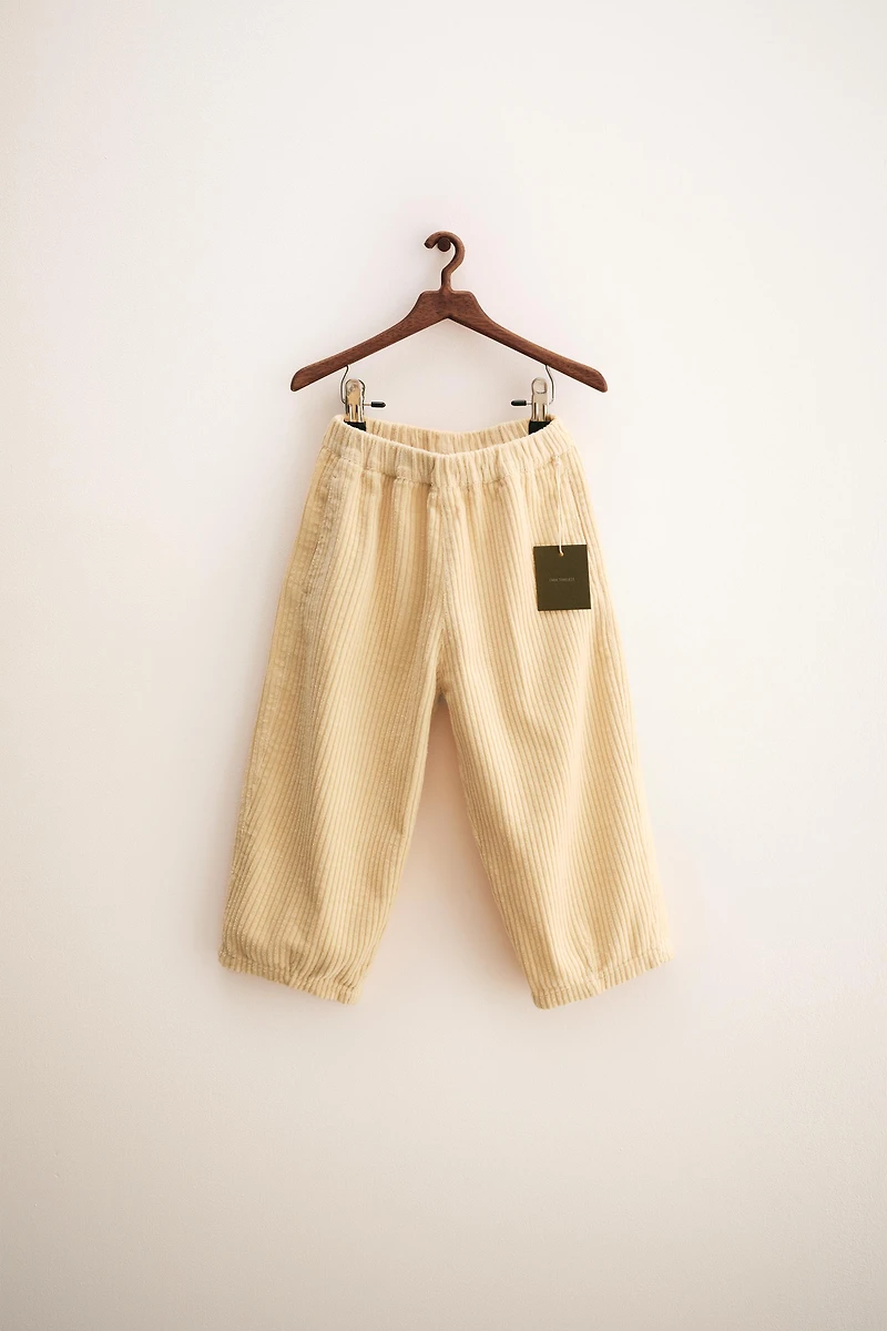 ZARA TIMELESS - CORDUROY BALLOON PANTS