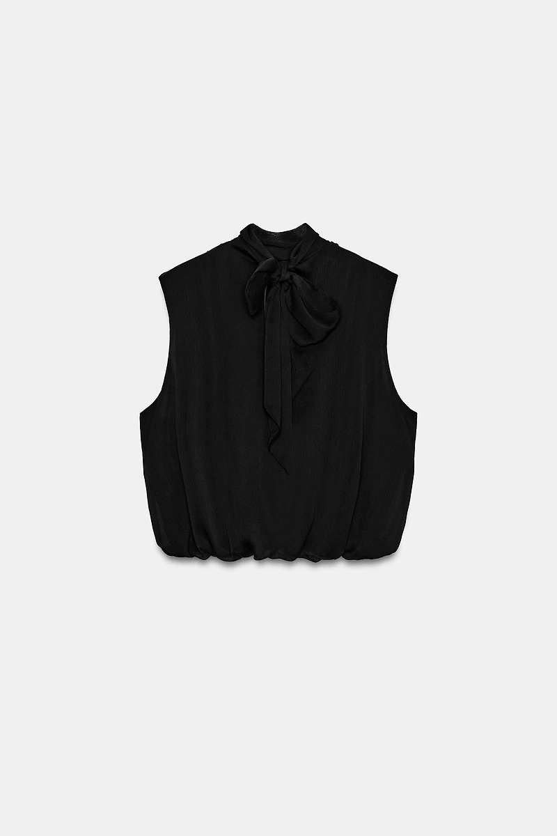 DRAPED BALLOON TOP