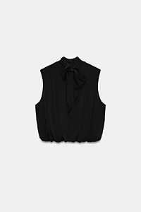 DRAPED BALLOON TOP