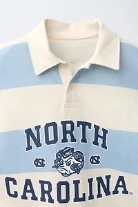 NORTH CAROLINA PARK FIELDS ® STRIPED HEAVYWEIGHT POLO