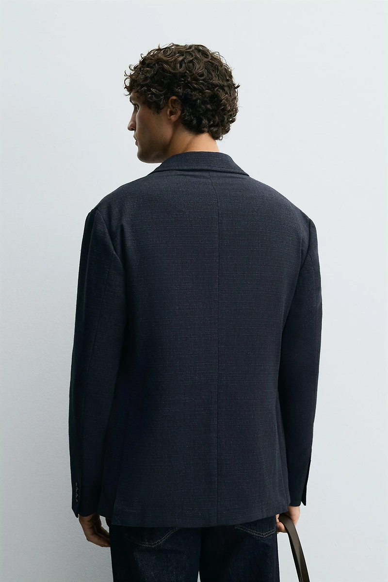 BLAZER REGULAR FIT STRUCTURÉ