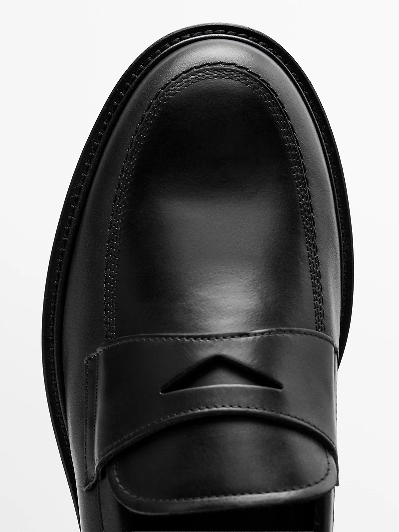 Mocassins patte en nappa