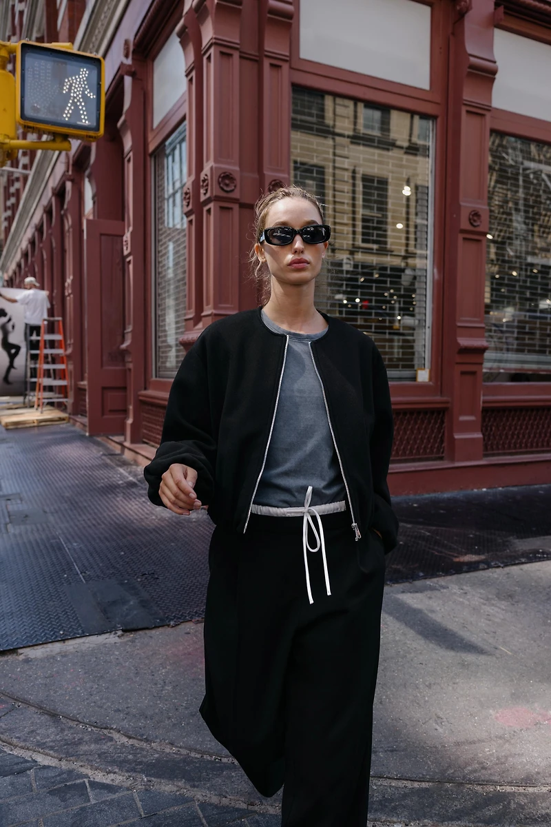 SOFT BOMBER JACKET