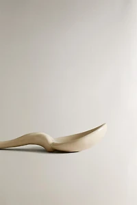 CUILLÈRE DE SERVICE CÉRAMIQUE MANCHE IRRÉGULIER