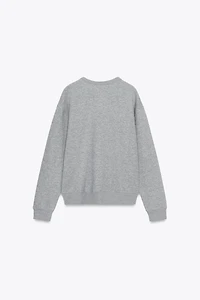 RUSTIC RIB SWEATSHIRT