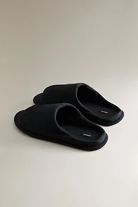 OPEN FABRIC SLIPPERS
