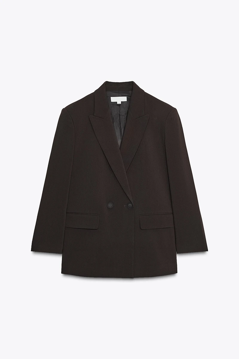 OVERSIZED DOUBLE-BREASTED BLAZER