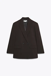 OVERSIZED DOUBLE-BREASTED BLAZER