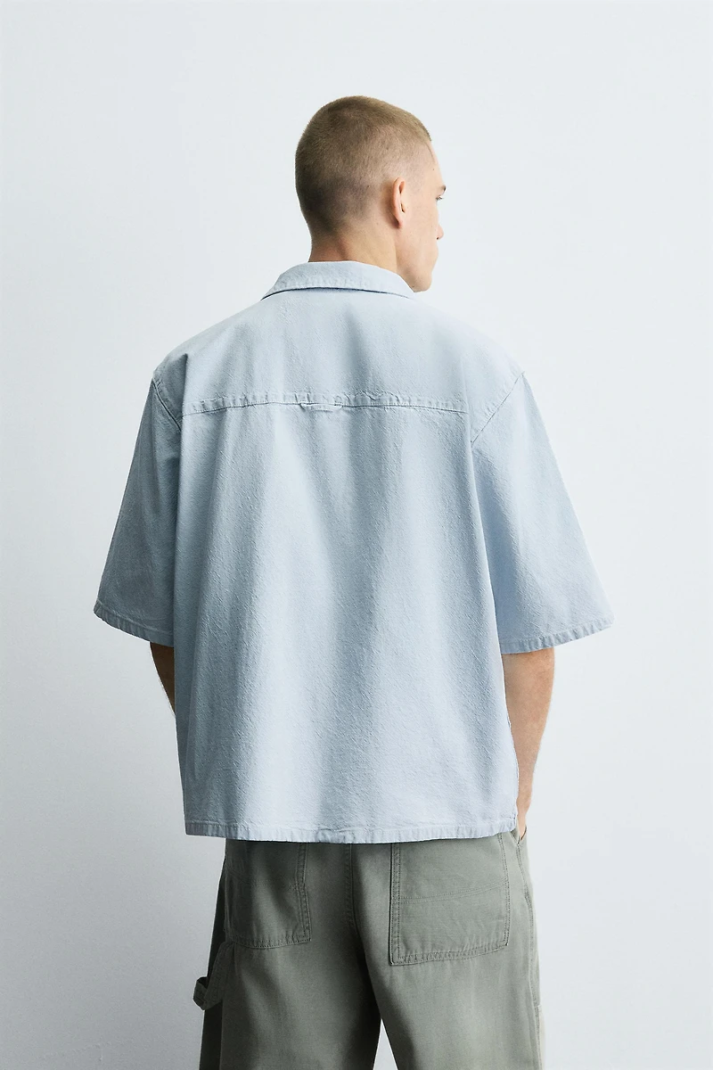CHEMISE EN DENIM BRODÉ