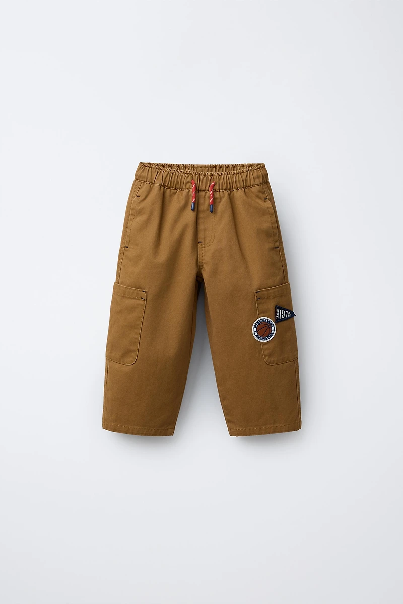 PATCH CARGO PANTS