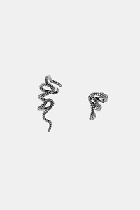 PACK OF 2 SPARKLY EAR CUFF EARRINGS