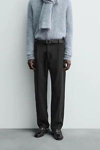 PANTALON PLIS FLANELLE