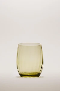 RAISED CRYSTALLINE TUMBLER