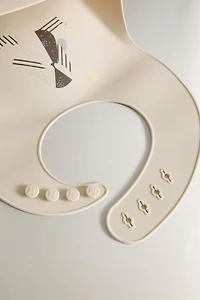 KIDS’ SILICONE RABBIT BIB