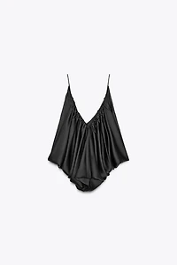 TOP DRAPÉ SATINÉ ZW COLLECTION