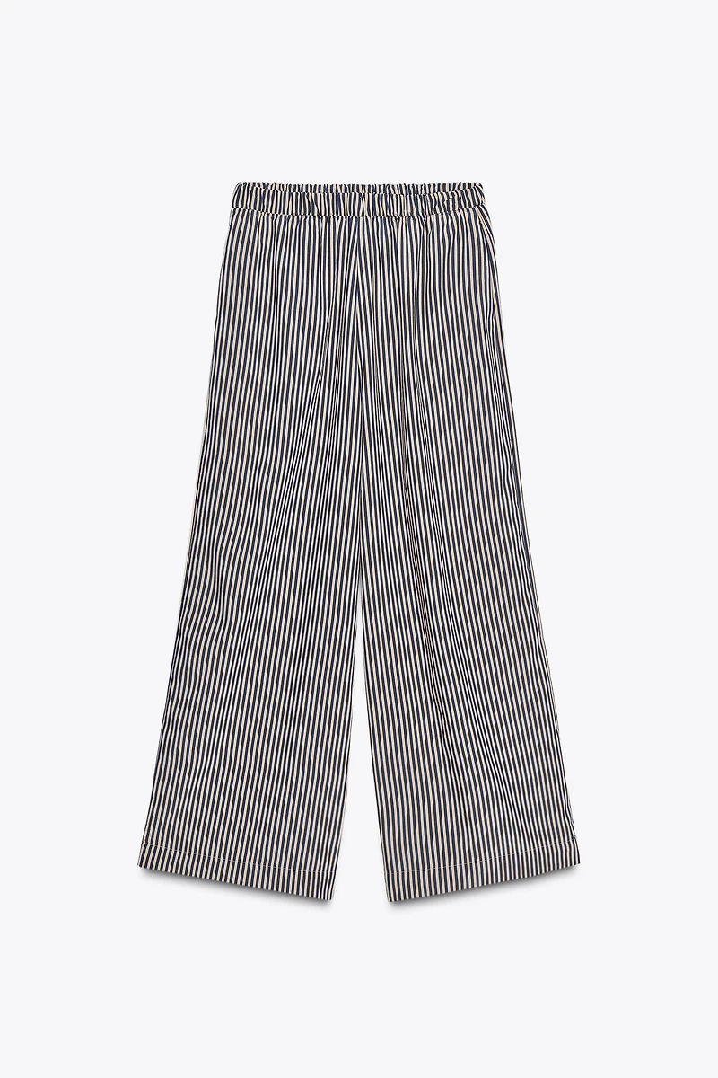 ZW COLLECTION STRIPED FLOWY PANTS