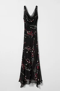 SILK PRINT DRESS KATE MOSS X ZARA