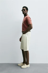 WASHED EMBROIDERED T-SHIRT