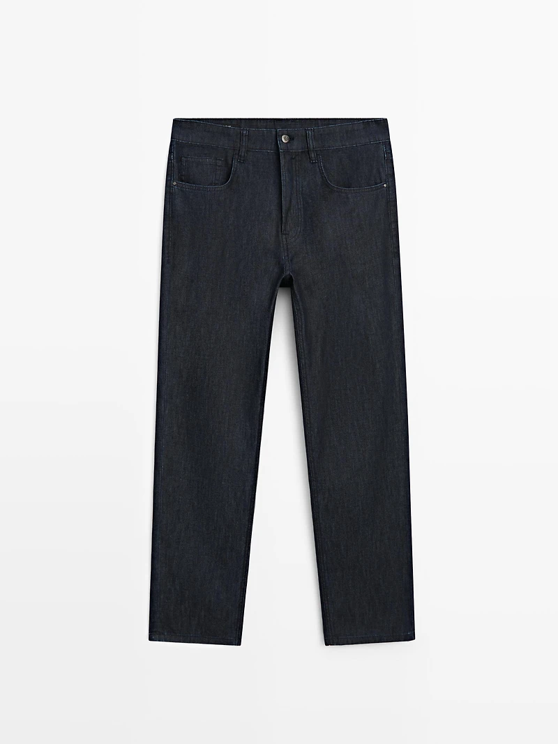 Denim tapered fit léger