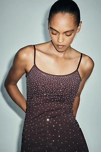 ROBE POLYAMIDE STRASS