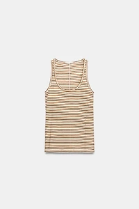 STRIPED RUSTIC T-SHIRT