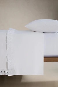 COTTON RUFFLE DUVET COVER