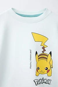 6-14 ANS/ PYJAMA T-SHIRT ET BERMUDA PIKACHU POKÉMON ™