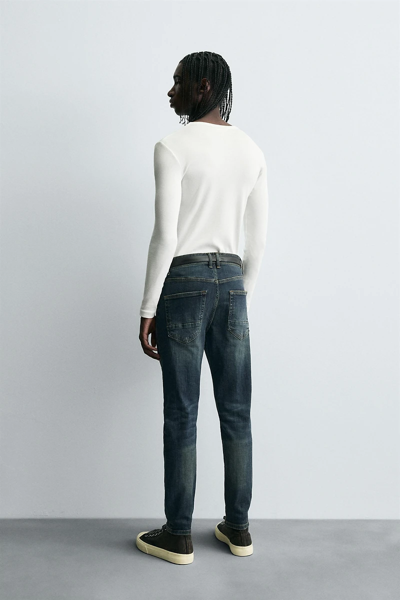 SKINNY CROPPED FIT JEANS