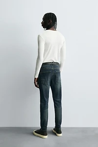 SKINNY CROPPED FIT JEANS