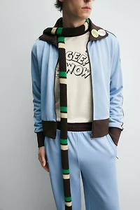CONTRAST JOGGER JACKET HARRY LAMBERT FOR ZARA X DISNEY