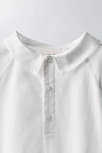 6-10 ANS/ CHEMISE COL EN POINTE LIMITED EDITION