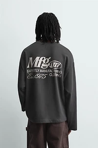 T-SHIRT À INSCRIPTION IMPRIMÉE