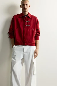 RELAXED FIT FIREMAN CLASP JACKET