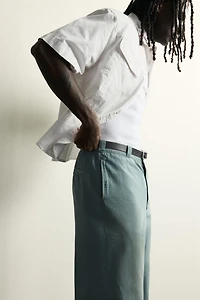 DENIM CHINO PANTS