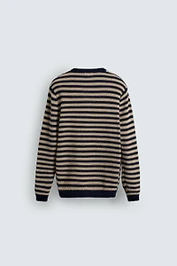 STRIPED JACQUARD SWEATER