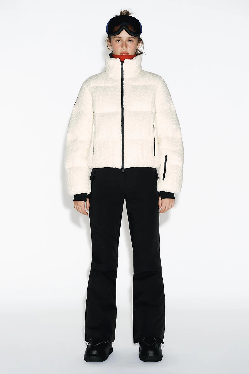 DOUDOUNE EN PEAU DE MOUTON HEIQ XREFLEX™ RECCO® TECHNOLOGY COLLECTION SKI