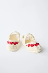 HEART SANDAL BOOTIES