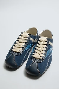 LEATHER TRAINERS HARRY LAMBERT FOR ZARA x DISNEY