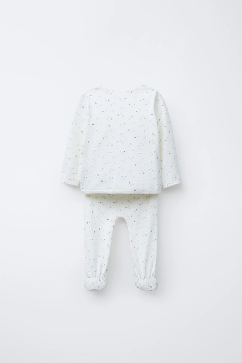 POLKA DOT T-SHIRT AND LEGGINGS SET