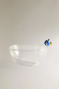 BOROSILICATE GLASS BOWL WITH A FISH