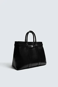 BELT DETAIL HANDBAG